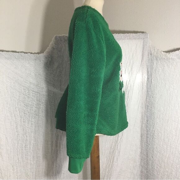 Briefly Stated Christmas Nutcracker Green Sweater Size XL - Picture 2 of 10